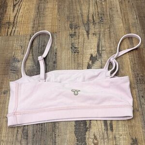 Aritzia Pink Sports Bra
